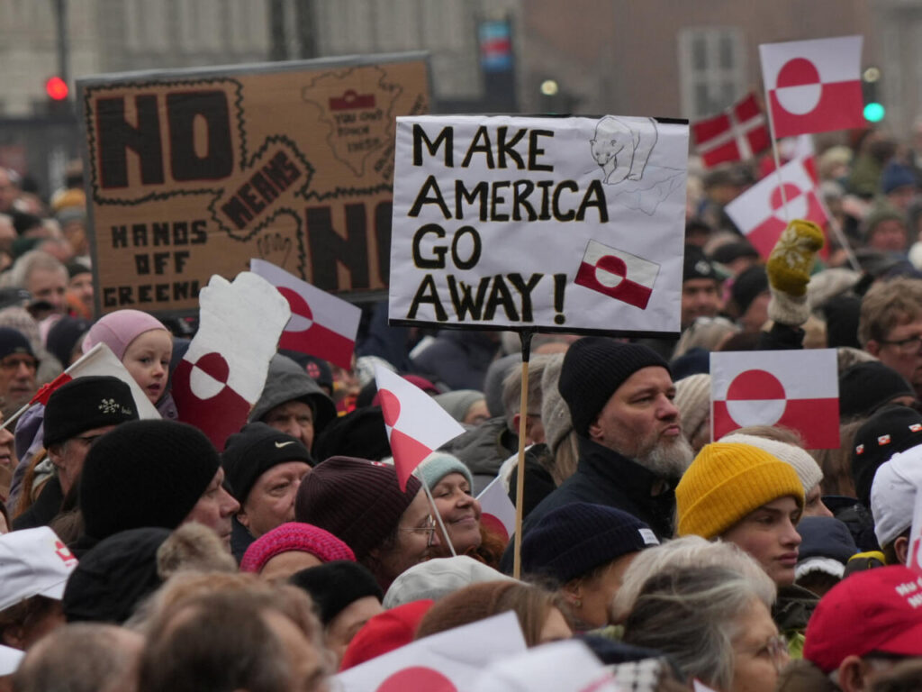 Greenland protest